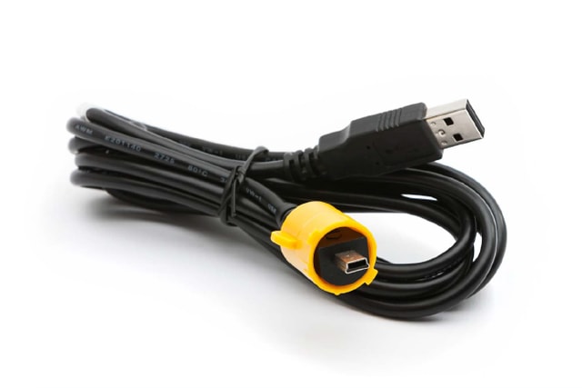 USB Cable with Strain Relief