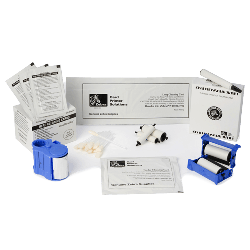 Zebra Card Printer Cleaning Supplies